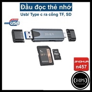 TF/SD memory card reader for apple, apple tablet chip M1, M2 - JH N457/ D508