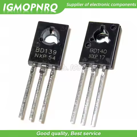 10pair 20PCS BD139 BD140 ( 10PCS BD139 + 10PCS BD140 ) TO126 TO-126 new voltage regulator IC