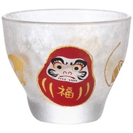 Adelia Sake Cup Happy Mono Daruma 90ml [Choko/Ochoko/Sake Glass] Made in Japan