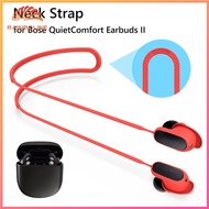 Rain❤ Anti-Lost Earbuds Strap For Bose QuietComfort Earbud II Headphone Holder Rope Cable Headset Soft Silicone Neck String Accessory