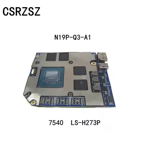 For Dell Precision 7540 Video Graphics Card T2000 N19P-Q3-A1 chips CN-0HV0DX LS-H273P