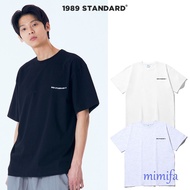 1989 STANDARD MAIN LOGO PAINT MAIN LOGO Cool Cotton Oversized Fit Short Sleeve