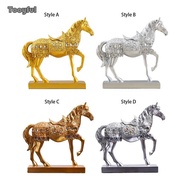 [Tooyful] Horse Figurine Decoration Horse Figurine Horse Sculpture Horse Ornaments for TV Cabinet Li