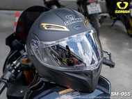 หมวกกันน็อคยกคาง SOMAN SM-955 แถมฟรี!!! บลูทูธติดหมวกกันน็อค M6 !!320SP