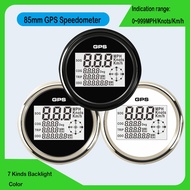 85mm Digital GPS Speed Mileometers Trip Meters Odometers 0-999MPH Knots Km/H Speedometers For Car Bo