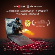 ADVAN Laptop Gaming Pixelwar AMD RYZEN 5 6600H 16” 2.5K IPS 16GB 512GB