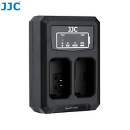 JJC USB Dual Slot Battery Charger for NP-FW50 Replaces Sony BC-TRW Compatible With Sony ZV-E10 A7 A7