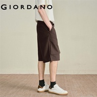 GIORDANO MEN Men Elastic Waist Shorts 18106808