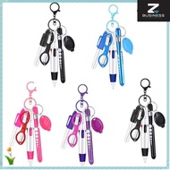 ZS  Retractable Ball Pen Set,  6-in-1 Multifunction Portable Nurse Pens, Nurse Badge Clip Nurse Badg