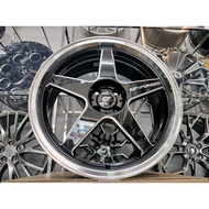 NEW SPORT RIM 18 INCH RM2460 4pc Rim (4X100PCD ) ATIVA MODEL (KENA BELI 2kali 1pay 2pc 1box pos)需要结账