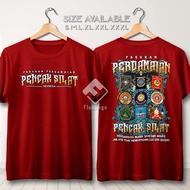 Kaos Perdamaian Pencak Silat Indonesia IPSI Baju Distro Martial Art Sedulur Indonesia - TFA1218S-5XL
