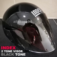 INDEX V-SHAPE 2 TONE VISOR (BLACK TONE)