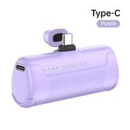 【50% OFF Voucher】KUULAA Sạc dự phòng 4500mAh không kèm dây mini Power Bank Pin Sạc Dự Phòng BẢO HÀNH