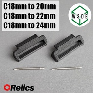 NATO Slim Strap Adapter for Casio Standard 18mm To NATO 20mm 22mm 24mm by W3DE (MRW-200H etc.)