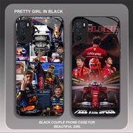 HK-25 Formula One racing Glass Casing for OPPO Reno A74 6 A95 A54S A16 A16S F19 F19S Lite