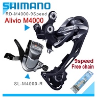 ✻☸ Shimano Alivio M4000 9 Speed Shifter Groupset alivio RD Shifter 9Speed Rear Derailleur