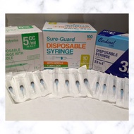 Disposable Syringe  (1cc, 3cc, 5cc, 10cc) /Disposable syringe (1ml, 3ml, 5ml, 10ml) | Aylrah's Store