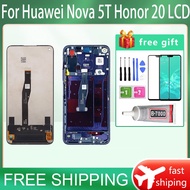 For Huawei Nova 5T Nova5T  Huawei Honor 20 LCD Touch Screen Parts