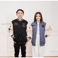PLATINUM WORLD Varsity Jacket Full Embroidery Outerwear Varsity Jacket Baseball East Team 9X S1