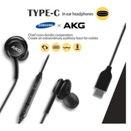 Samsung AKG USB C Type C Earpiece Earphone with Mic for Note 10 20 Plus 5G S20 FE S21 Ultra Earbuds 