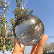 ธรรมชาติ Rainbow Smoky Quartz Sphere Ball - เครื่องประดับ CrystalHola นวดขัดเงา Magic Divination Hom