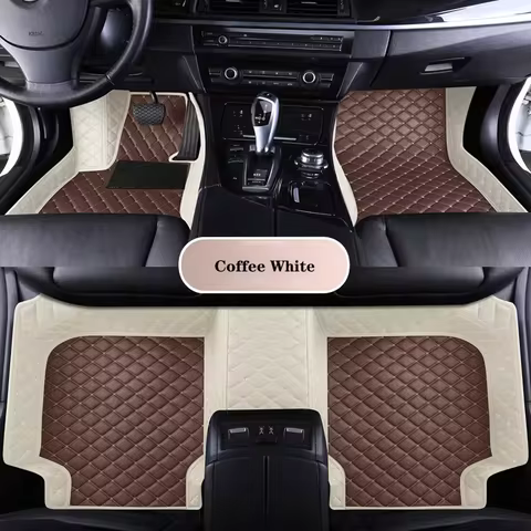 3D Cusom PU Car Floor Mat For BMW Series 4 F32 2 Doors G22 F36 4 G23 F33 2014 2016 2018 2020 2022 20