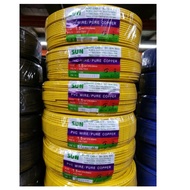 1.5MM 2.5MM SUN Insulated PVC/Pure Copper Cable (SIRIM APPROVAL)