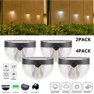 Solar Tungsten Wall Lights Outdoor LED Garden Step Lighting Waterproof for Stairs Patio Pathway Yard Fence Wall Lamp Fence Light