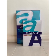 Double A A4 A3 Photocopy Paper Size 80 Grams (500 Sheets)