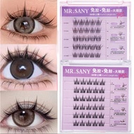New No Glue Self Adhesive Glue Free Cluster Lashes DIY Individual Lashes Natural Make Up Soft Eyelas