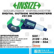 Insize Digital Outside Micrometers #3109 25A / 50A