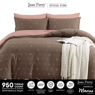 Jean Perry Marino Fitted Bedsheet Set (w/o Quilt Cover or Comforter) - 100% Combed Cotton Sateen 950