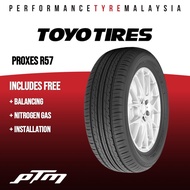 185/55R16 TOYO PROXES R57 Tyre (FREE INSTALLATION/DELIVERY) Honda City (2020)