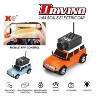 RC Cars Mini Porsche Camera  Wifi 6401/6405 HD Camera  1:64 RC Racing Car 120° Wide Ancle 2.4G Mobil