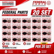 PACKAGE CONTENTS 20 FP-W0045-F1Z-2700 FRONT DISC BRAKE CANVAS PADS FIZ Force 1 F1 FORCE1 PISTON 1 OL