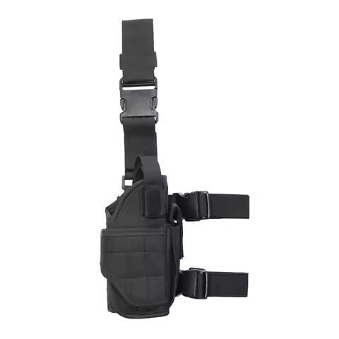 Drop Right Leg Gun Holster Gun Bag For GLOCK 17/M9/P226/CZ 75 Revolver Leg Adjustable Airsoft Pistol
