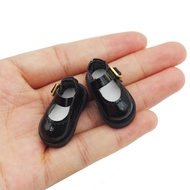 10cm Cotton Doll Shoes 8 Points BJD Small Cloth Toy Buckle Shoes Baby Clothes Accessories 3.2cm CGAK