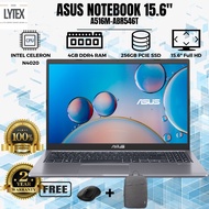 [READY STOCK] ASUS NOTEBOOK A516M-ABR546T 4GB RAM/256GB SSD 🎁 FREEGIFT BAGPACK+MOUSE 🎁