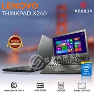 Laptop Lenovo Thinkpad X240 Second Bergaransi