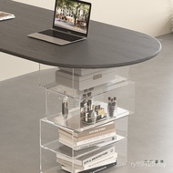 Leg Bracket Acrylic Support Storage Corner Transparent Dining Table Table Foot Island Multifunctiona