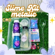 Economic METALLIC slime kit BY KIYOWOO_Diy // children's toys slime slime box slime kit
