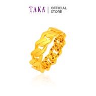 TAKA Jewellery 916 Gold Ring Cowboy