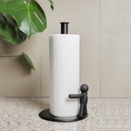 加拿大 Umbra Buddy小人廚房衛生紙架(黑) | 廚房紙巾架