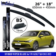 HIGH QUALITY Brainbox Hybrid Wiper VW Golf MK7 MK8 2012-2022 Windshield