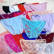 5 Women Lace Ice Silk Knickers Lingerie Gstring   Underwear