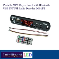 BEST SELLER PORTABLE MP3 PLAYER WITH BLUETOOTH USB TFT FM RADIO D091BT | READY