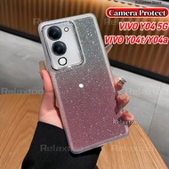 Vivo Y04 2025 Casing For Vivo Y04 Y04t Y04s Y04a Y 04 VivoY04 s t 4G 5G Soft Silicone Foil Bling Gli