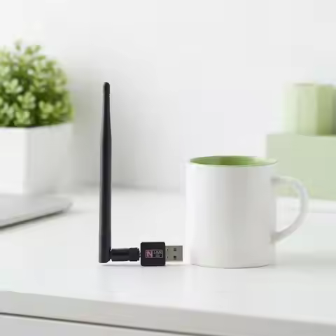 USB Wifi Antenna Adapter 150Mbps Wireless Network Card 2DB 5DB Stable Connection for Gaming Working 