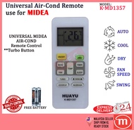 MIDEA AIR COND REMOTE CONTROL MULTI REPLACEMENT HUAYU (K-MD1357) AIRCOND