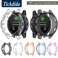 Soft TPU Case for Garmin Fenix 7 7X 7S Fenix 6 6S 6X 5 5S 5X Plus Case Cover Silicone Protective Sleeve